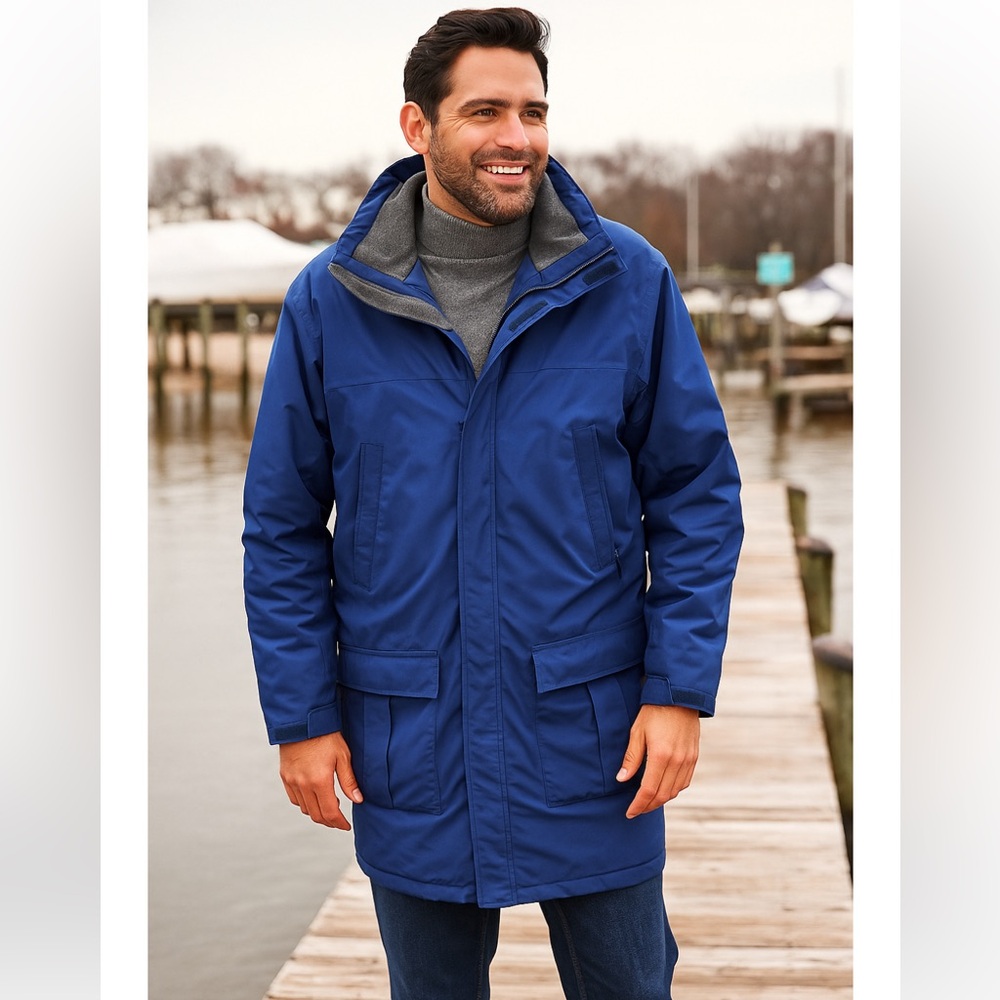 Lands' End‎ The Squall Jacket XL/T size 46/48 Blue